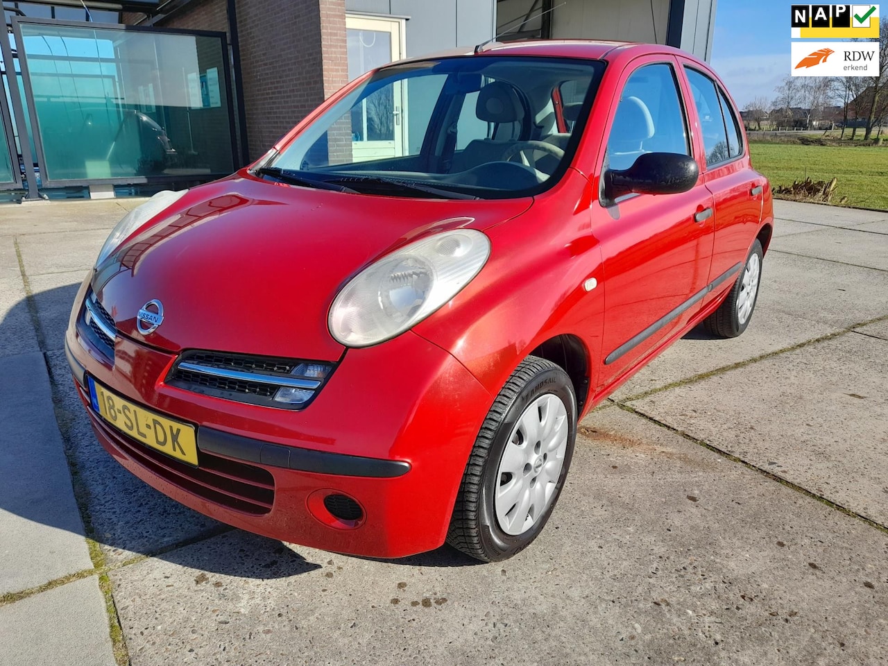 Nissan Micra - 1.2 Visia 1.2 Visia !!! NIEUWE APK !!! - AutoWereld.nl