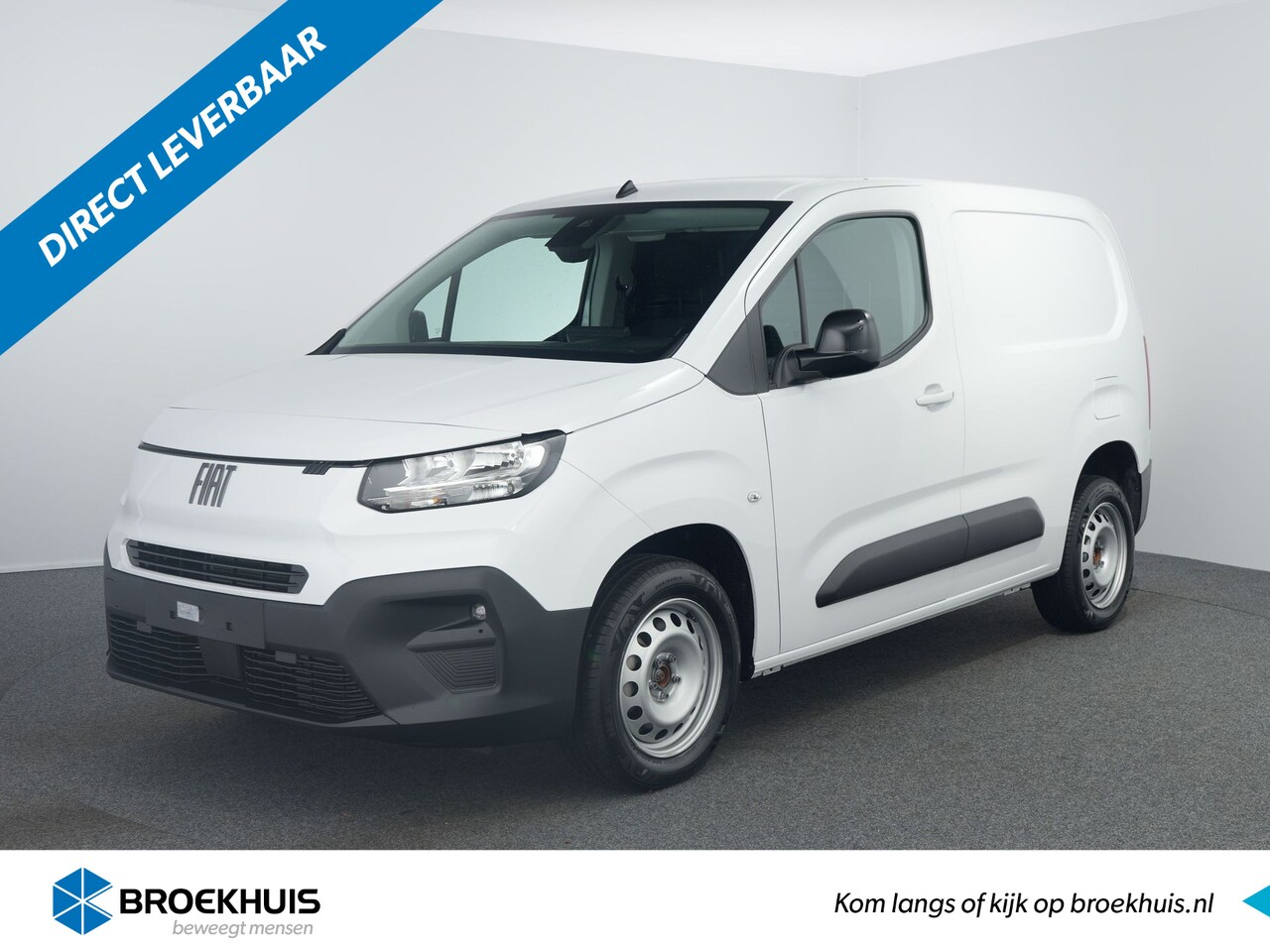 Fiat Doblò - 1.5 BlueHDi 130 pk Automaat S&S L1 1000kg | € 2.990,- Voorraad voordeel | Navigatie via Ap - AutoWereld.nl