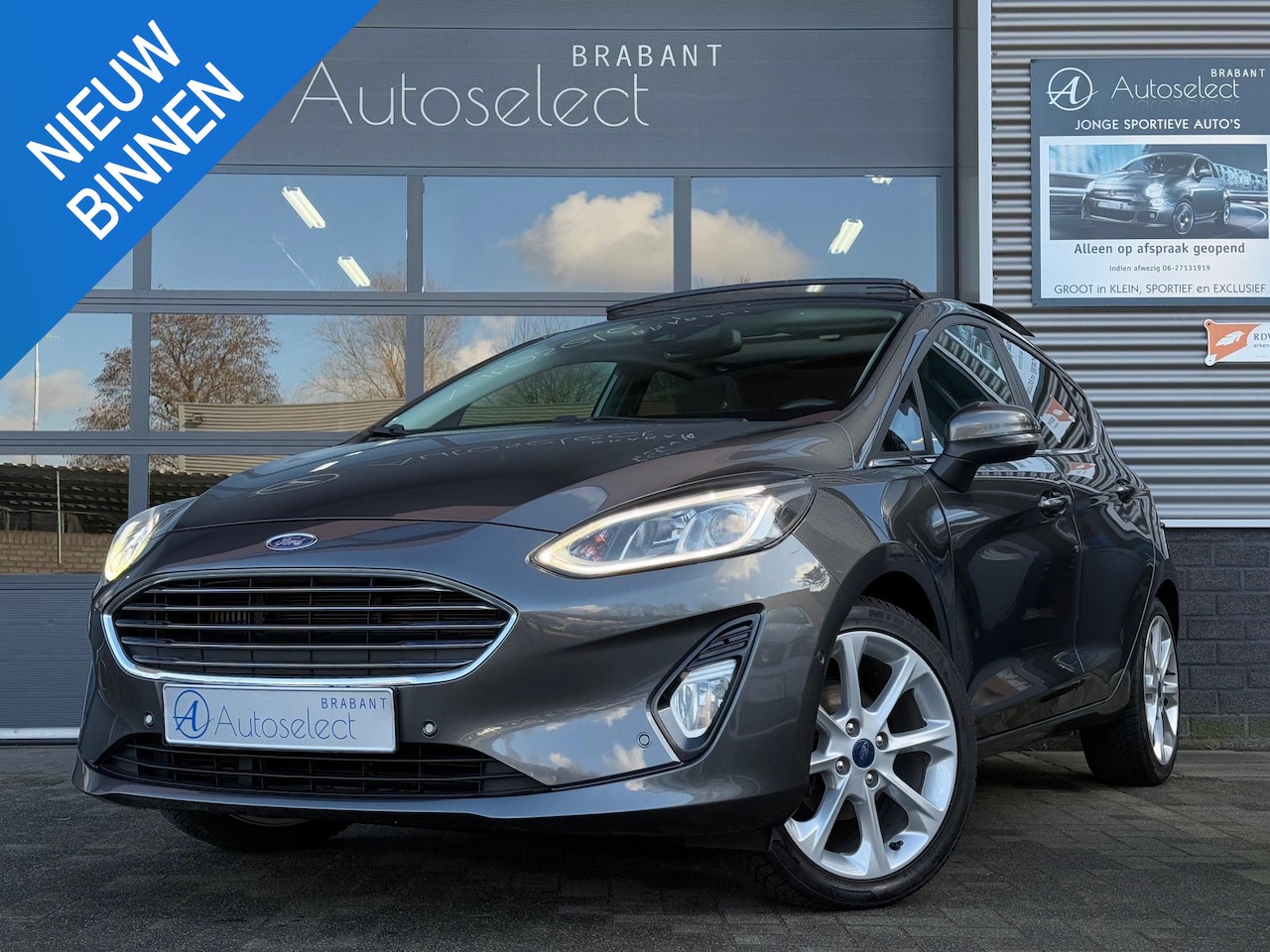 Ford Fiesta - 1.0 EcoBoost Vignale Pano CarPlay Camera - AutoWereld.nl