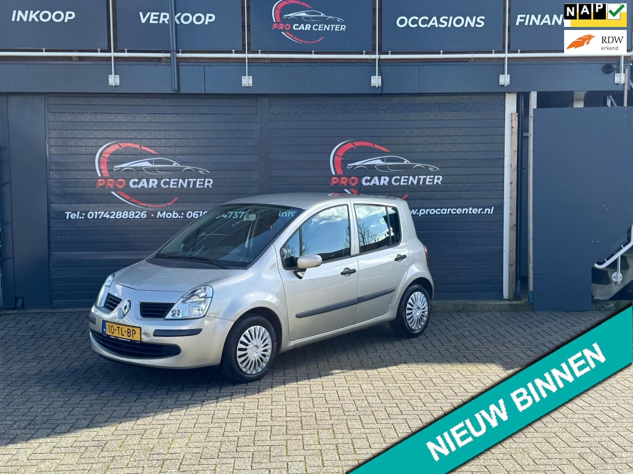 Renault Modus - 1.6-16V Air AUT|AIRCO|CRUISE|PDC|EL.RAMEN|NAP|APK - AutoWereld.nl