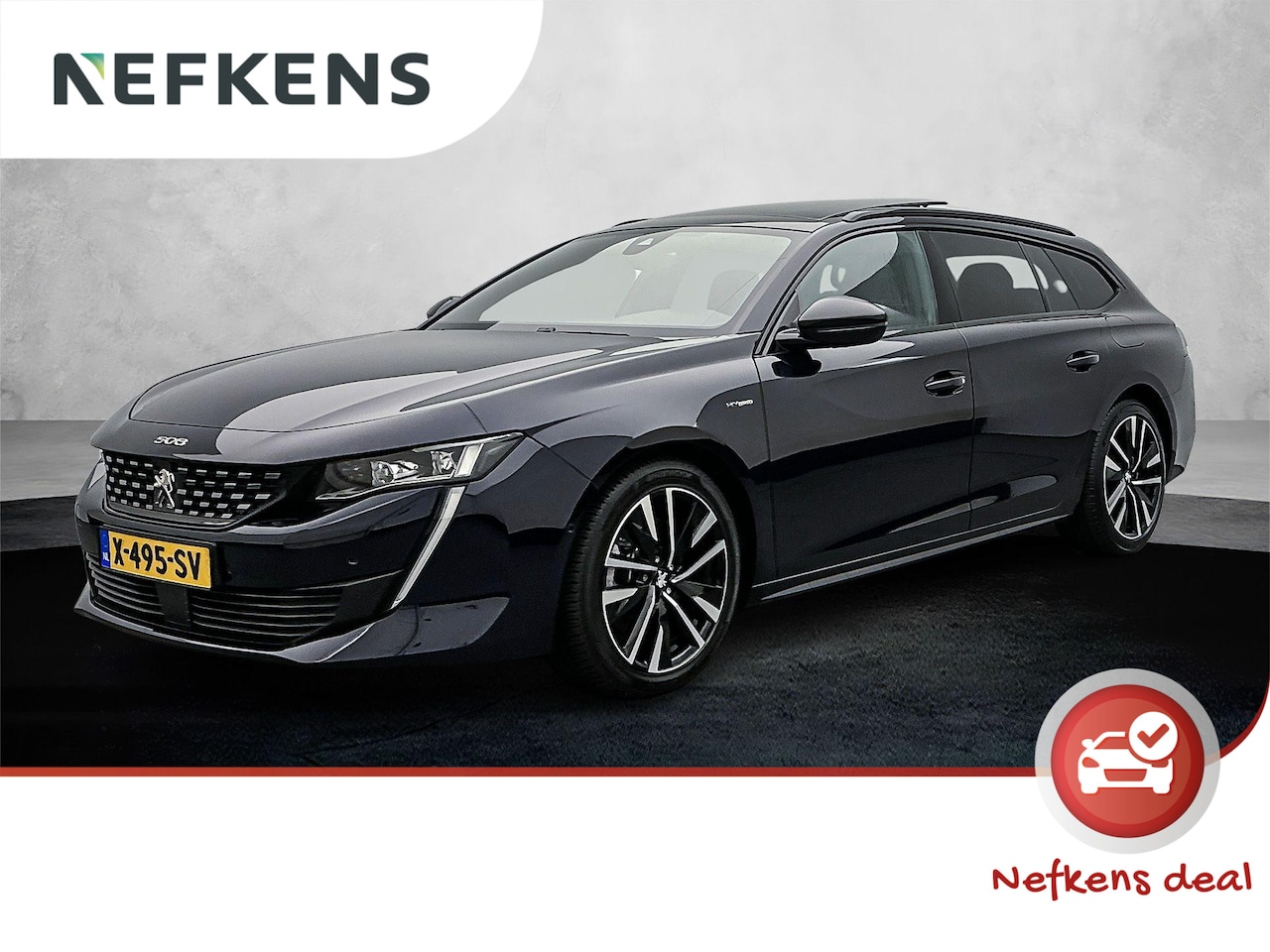 Peugeot 508 SW - GT HYbrid 225 pk Automaat | Navigatie | Elektrisch Glazen Panoramadak | Achteruitrijcamera - AutoWereld.nl