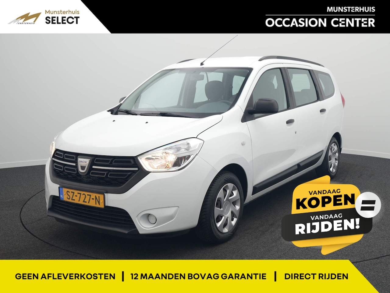 Dacia Lodgy - TCe 115 Ambiance 7p. - All seasonbanden - 7-persoons - AutoWereld.nl