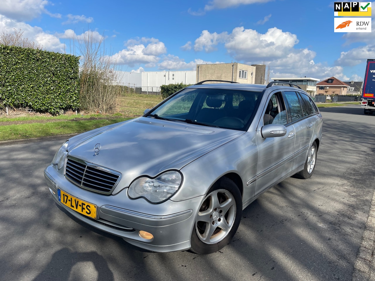 Mercedes-Benz C-klasse Combi - 180 K. Elegance APK/NAP/CAMERA/AIRCO - AutoWereld.nl