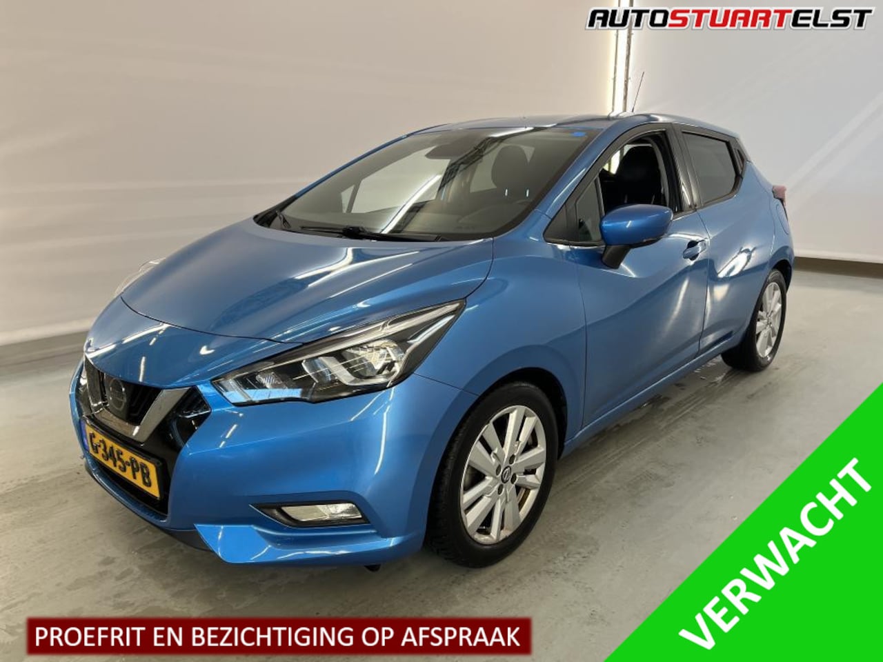 Nissan Micra - 1.0 IG-T N-Connecta Navi | Camera | Pdc | Nap | Volledig Onderh. - AutoWereld.nl