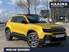 Jeep Avenger - 1.2 e-Hybrid Summit | Schuif-/ Kanteldak | Elektr. achterklep | Navi | Achteruitrijcamera