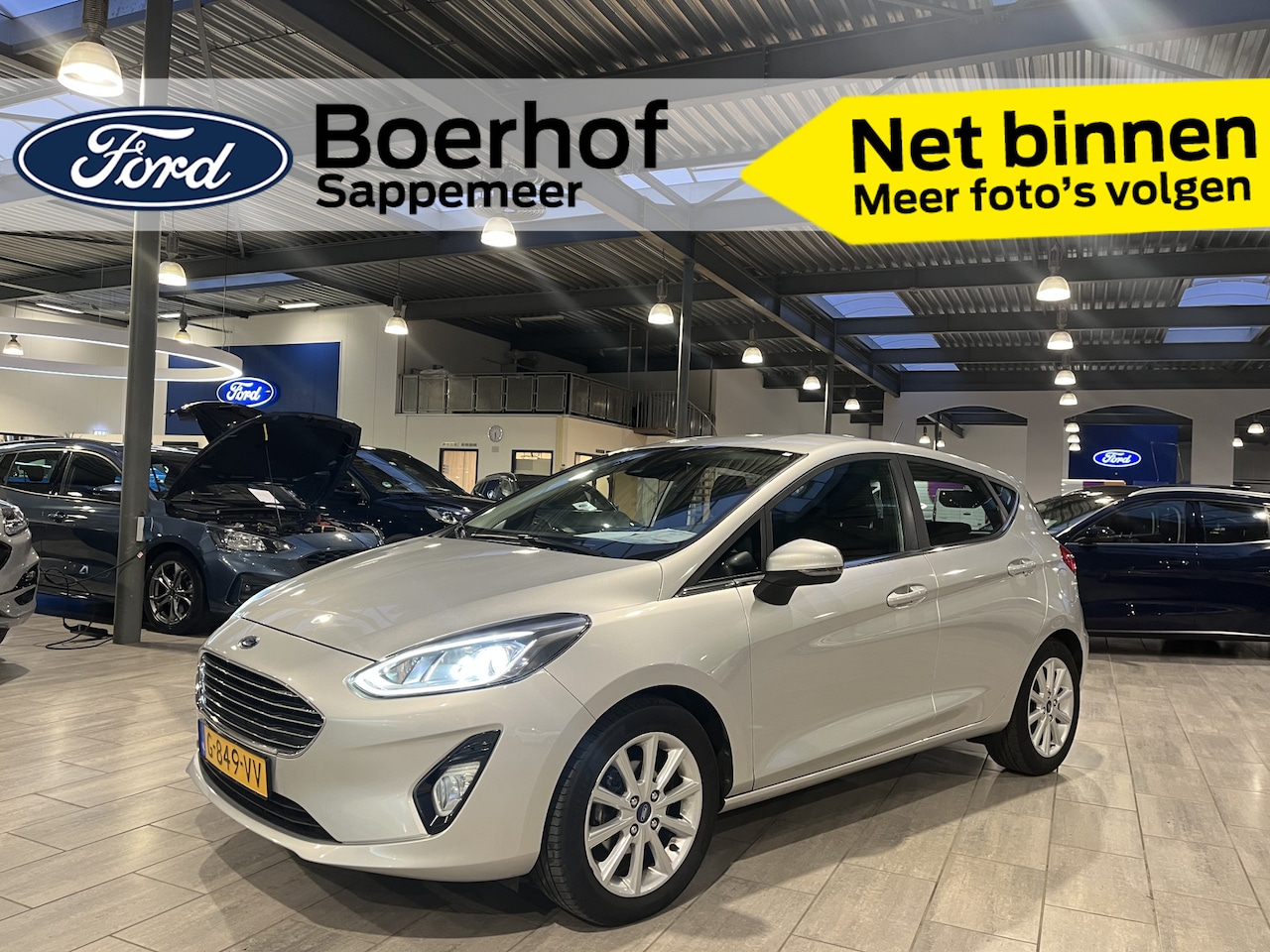 Ford Fiesta - EcoBoost 95PK Titanium | Lichtmetalen velgen I Climate I PDC I Apple carplay/Androidauto - AutoWereld.nl