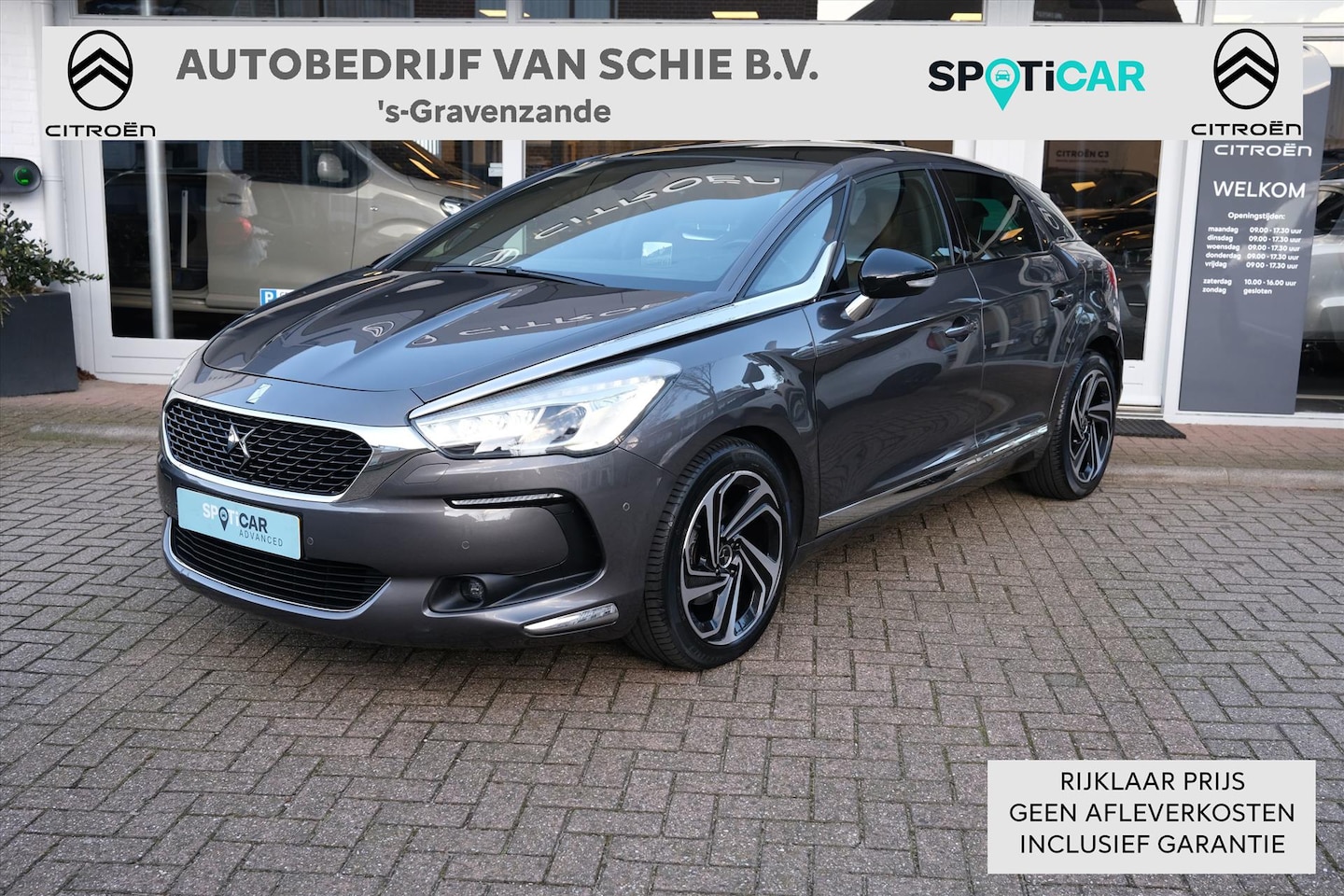 DS 5 - e-THP 165 Automaat-6 Nappa Leer | LED-Xenon | Trekhaak | 18" etc - AutoWereld.nl