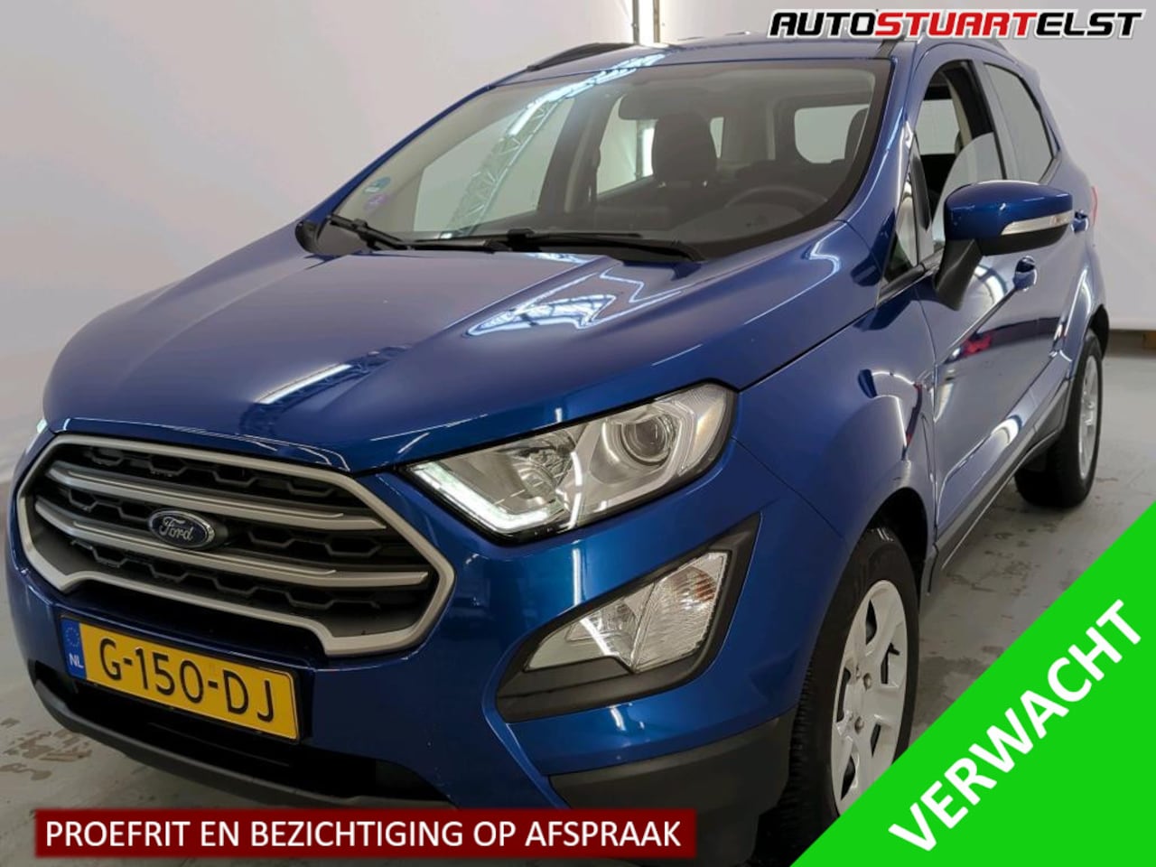 Ford EcoSport - 1.0 EcoBoost Trend Ultimate 125pk | Parkeer sensor achter | Navi | Nap | Volledig Onderh. - AutoWereld.nl