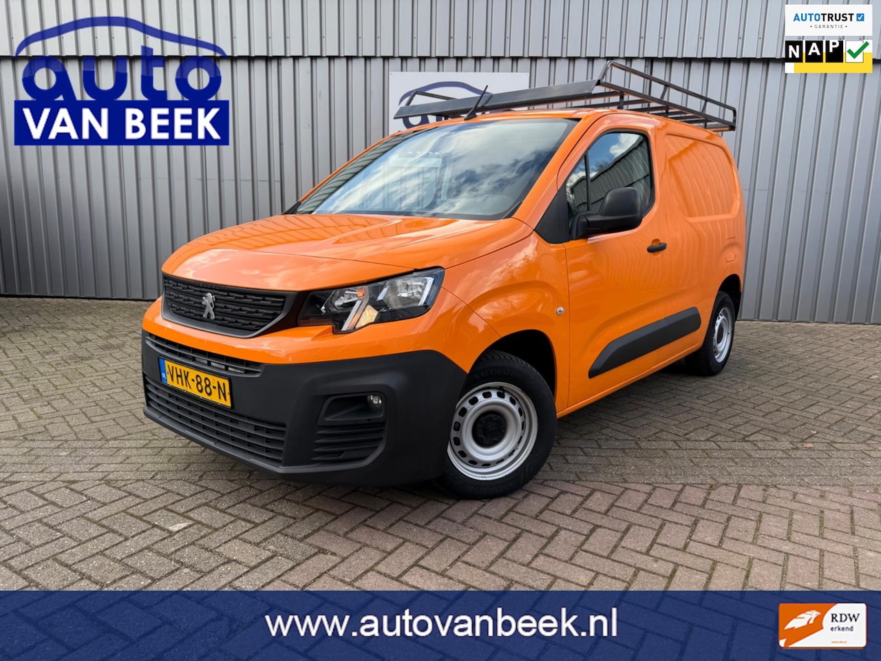 Peugeot Partner - 1.5 BlueHDI Premium|Sensoren|BTW - AutoWereld.nl