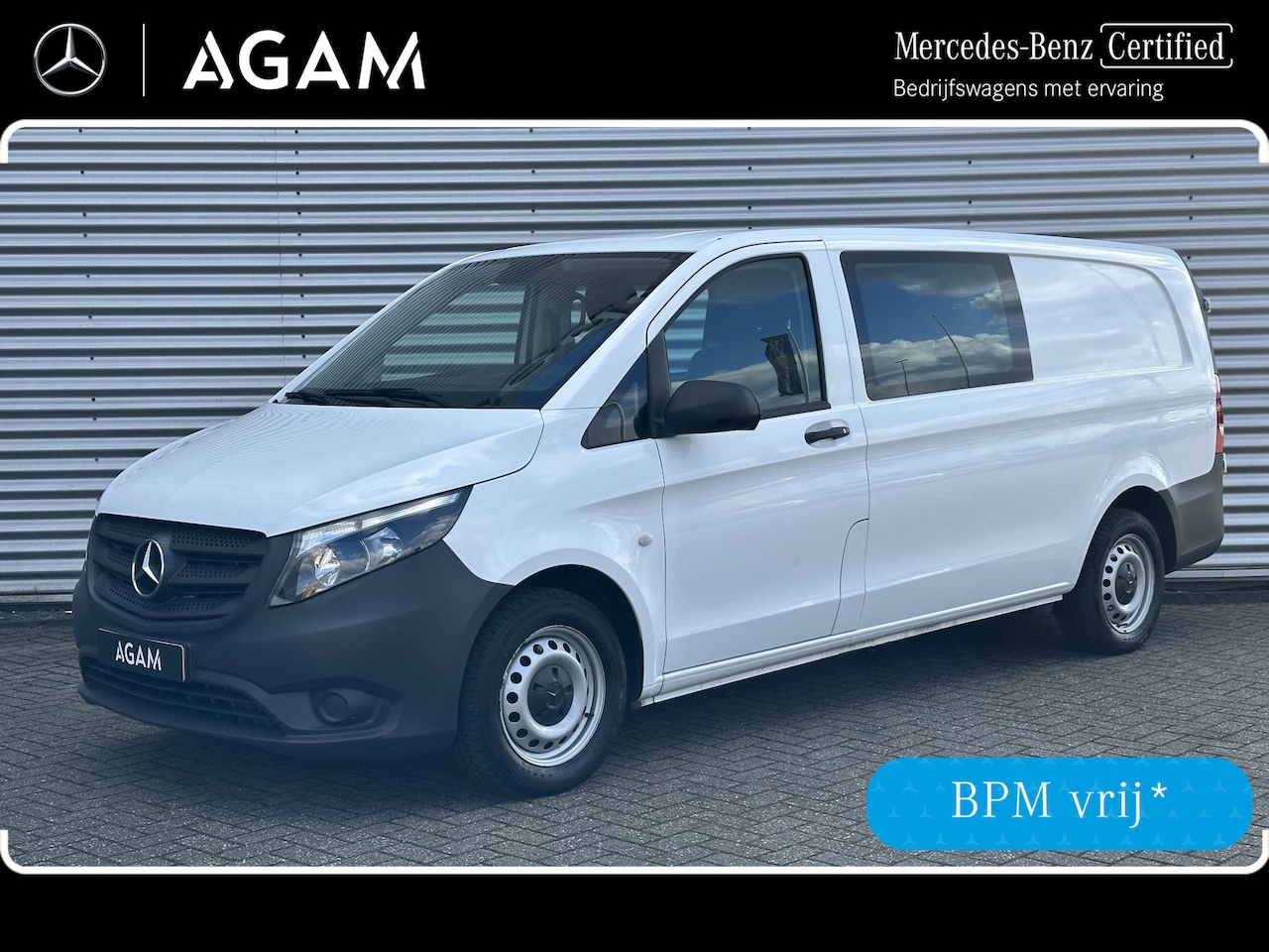 Mercedes-Benz Vito - 114 CDI XL L3 Dubbele Cabine Automaat Airco etc - AutoWereld.nl