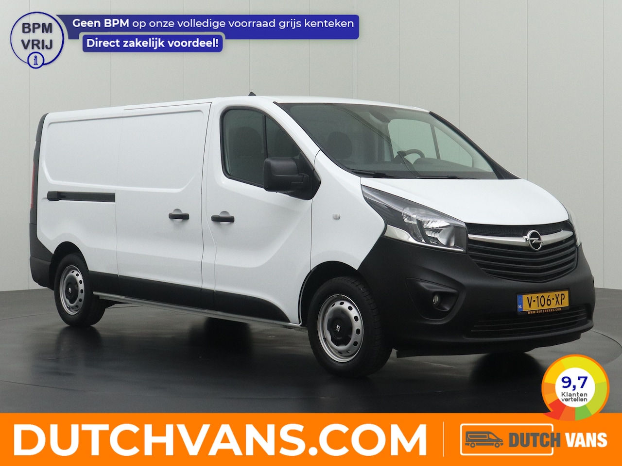 Opel Vivaro - 1.6CDTI 125PK Lang Sport EcoFlex | Navigatie | Camera | Trekhaak | 3-Persoons - AutoWereld.nl