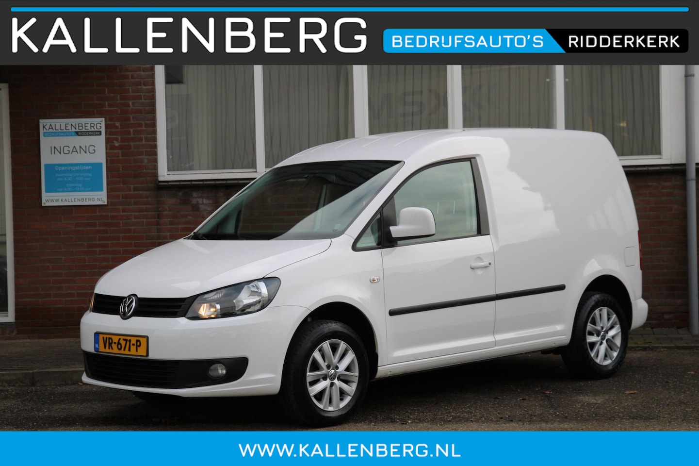 Volkswagen Caddy - 1.6 TDI 102PK Automaat C-Edition / Navi / PDC / Cruise / Airco - AutoWereld.nl