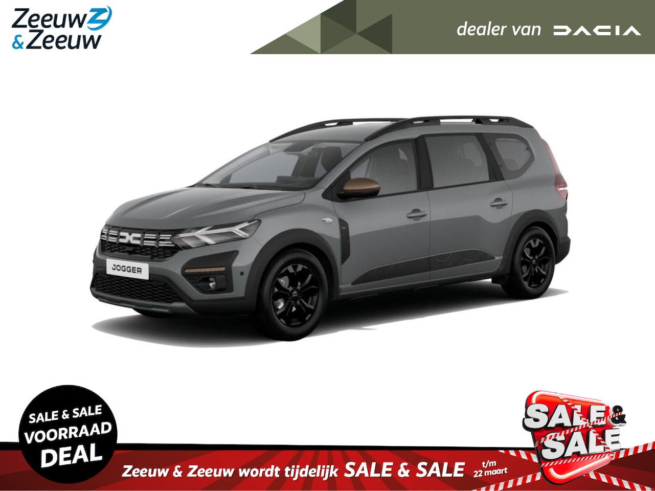 Dacia Jogger - 1.0 TCe 100 ECO-G Extreme 7p. | PROFITEER NU VAN € 1.700,- VOORRAADKORTING | PACK EXTREME - AutoWereld.nl