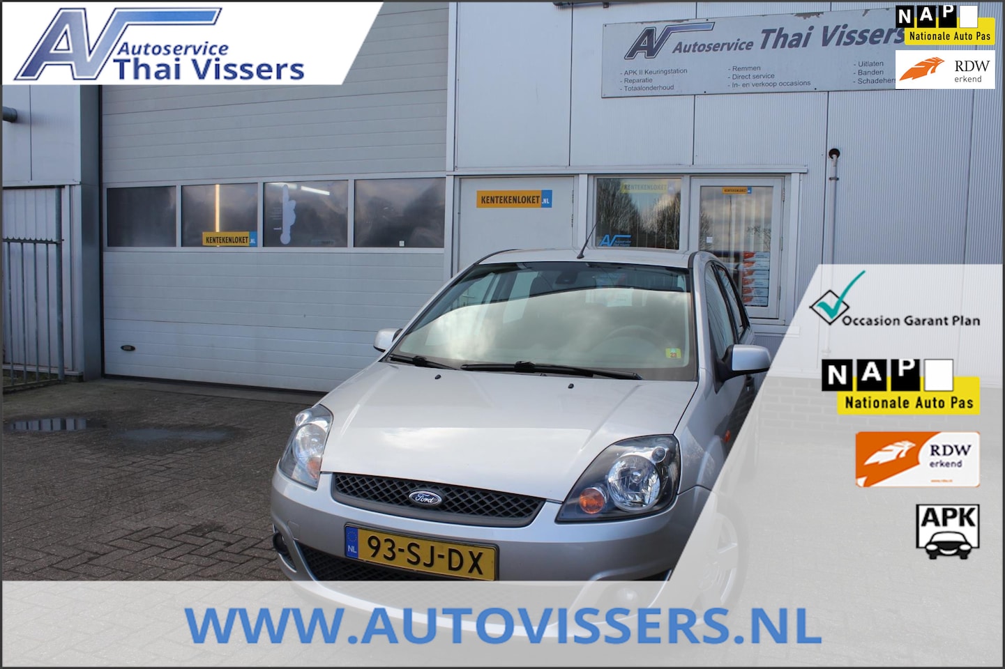 Ford Fiesta - 1.3-8V Futura 5Deurs Airco Elektr Pak Apk 21-2-26 - AutoWereld.nl