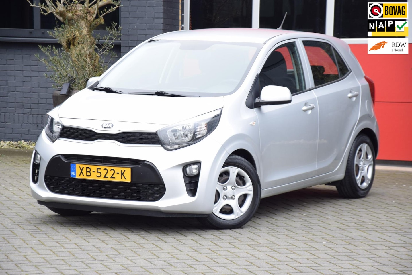 Kia Picanto - 1.0 CVVT EconomyPlusLine 2019 5 Deurs Airco Stuurbediening 15x op Voorraad! - AutoWereld.nl