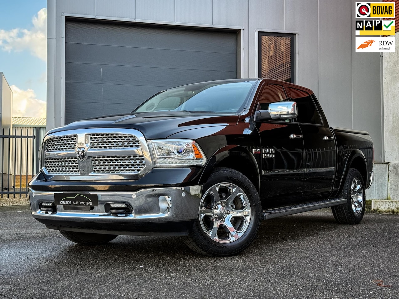 Dodge Ram 1500 - 5.7 V8 HEMI 4x4 Crew Cab Laramie | Prins LPG | Trekhaak 3500kg | Full option | - AutoWereld.nl