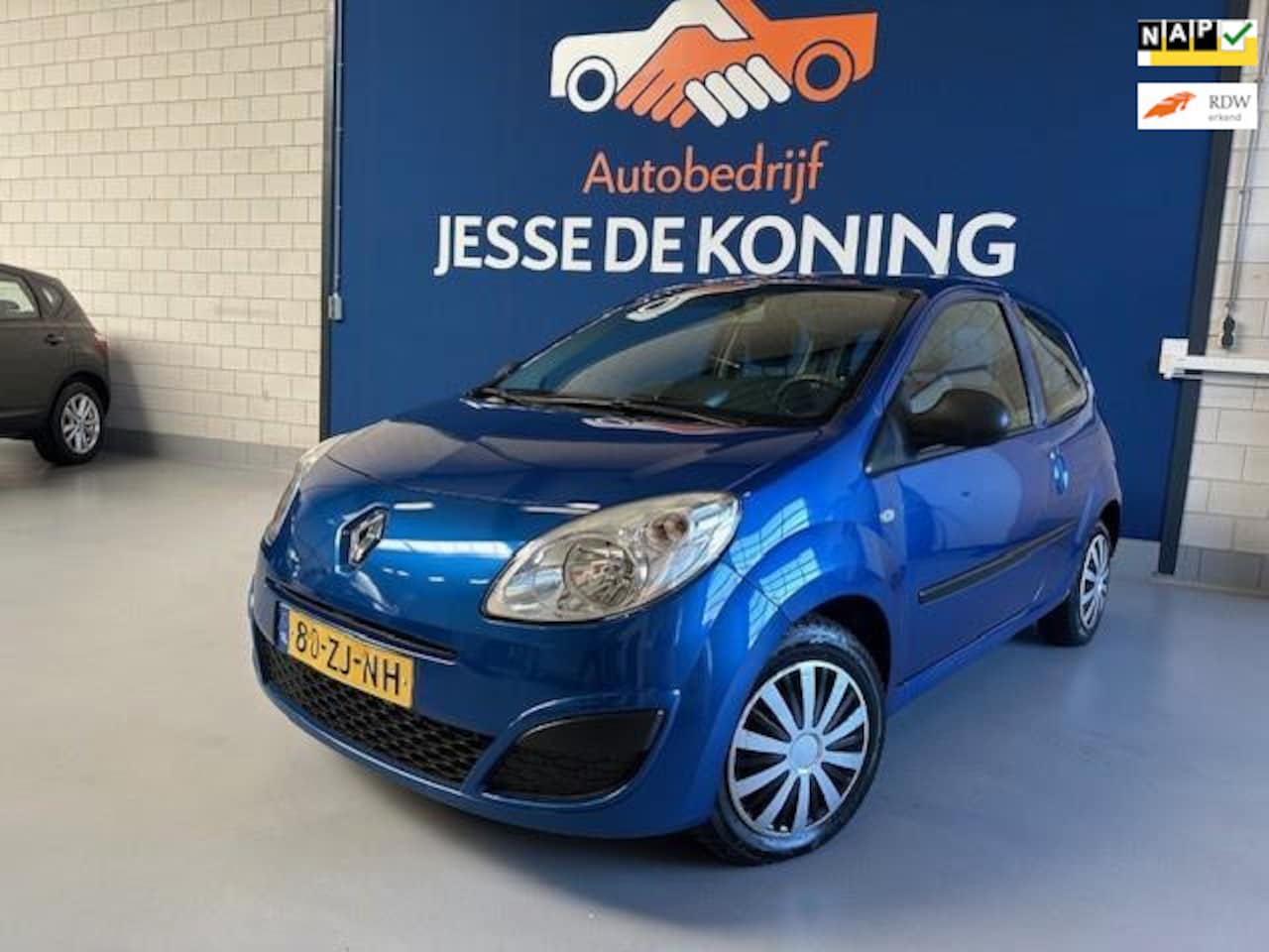 Renault Twingo - 1.2 Authentique 1.2 Authentique,bj.2008,kleur:blauw ! NAP met 164377 km.en APK 03/2026, zeer zuinige auto - AutoWereld.nl