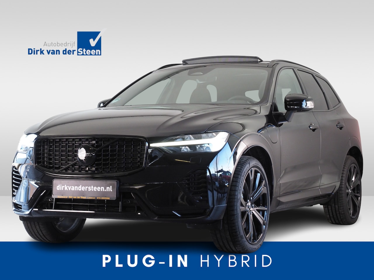 Volvo XC60 - 2.0 Recharge T6 AWD Ultra Black Edition | Luchtvering | Harman Kardon | Panoramadak | Leer - AutoWereld.nl