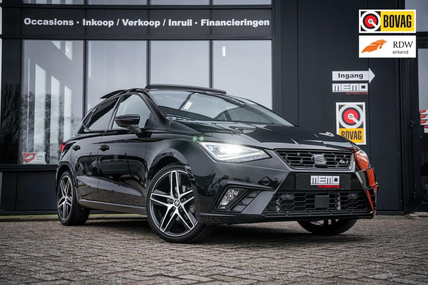 Seat Ibiza - 1.0 TSI FR*AUTOMAAT*PANO*CAMERA*SFEER*LED*NAVI* - AutoWereld.nl