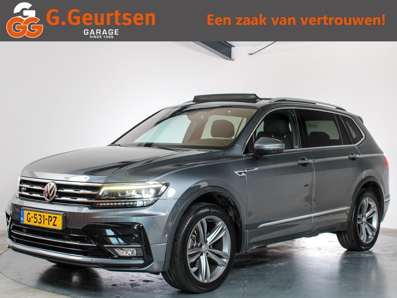 Volkswagen Tiguan Allspace - 1.5 TSI Highline R-Line, 7-Persoons, Panoramadak, Trekhaak, LED, Navigatie - AutoWereld.nl