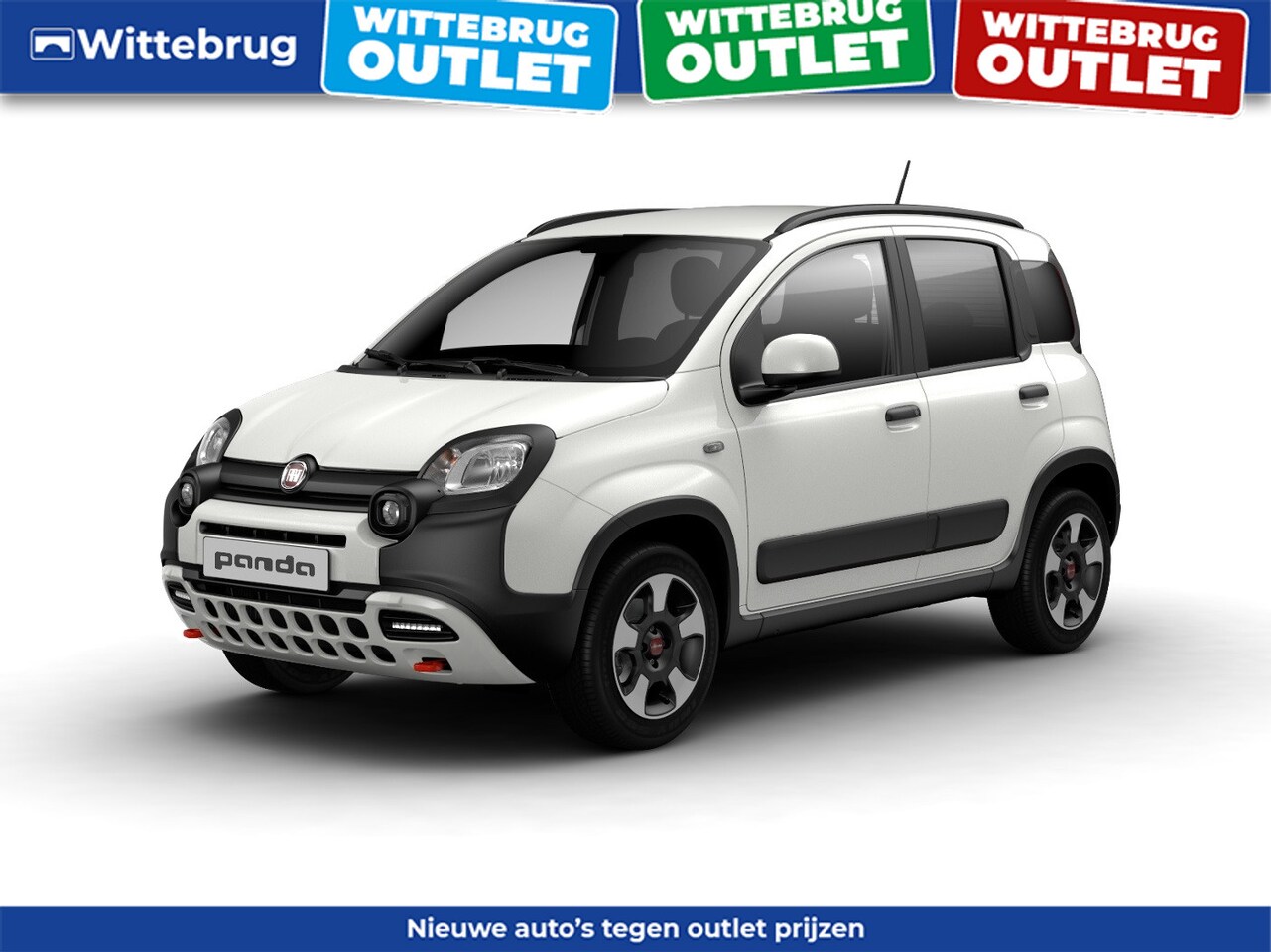 Fiat Panda - 1.0 Hybrid Cross NIEUWE AUTO! | Apple Carplay &  Android Auto | Climate Control | Parkeers - AutoWereld.nl