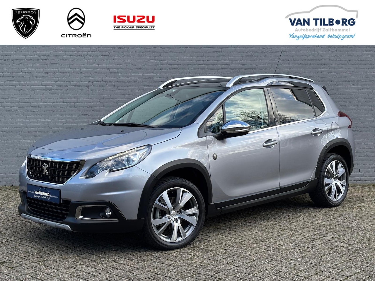 Peugeot 2008 - 1.2 PureTech 110 Crossway | Nav | Pano- dak | Clima | A. camera | 17 LM | Unieke km stand! - AutoWereld.nl