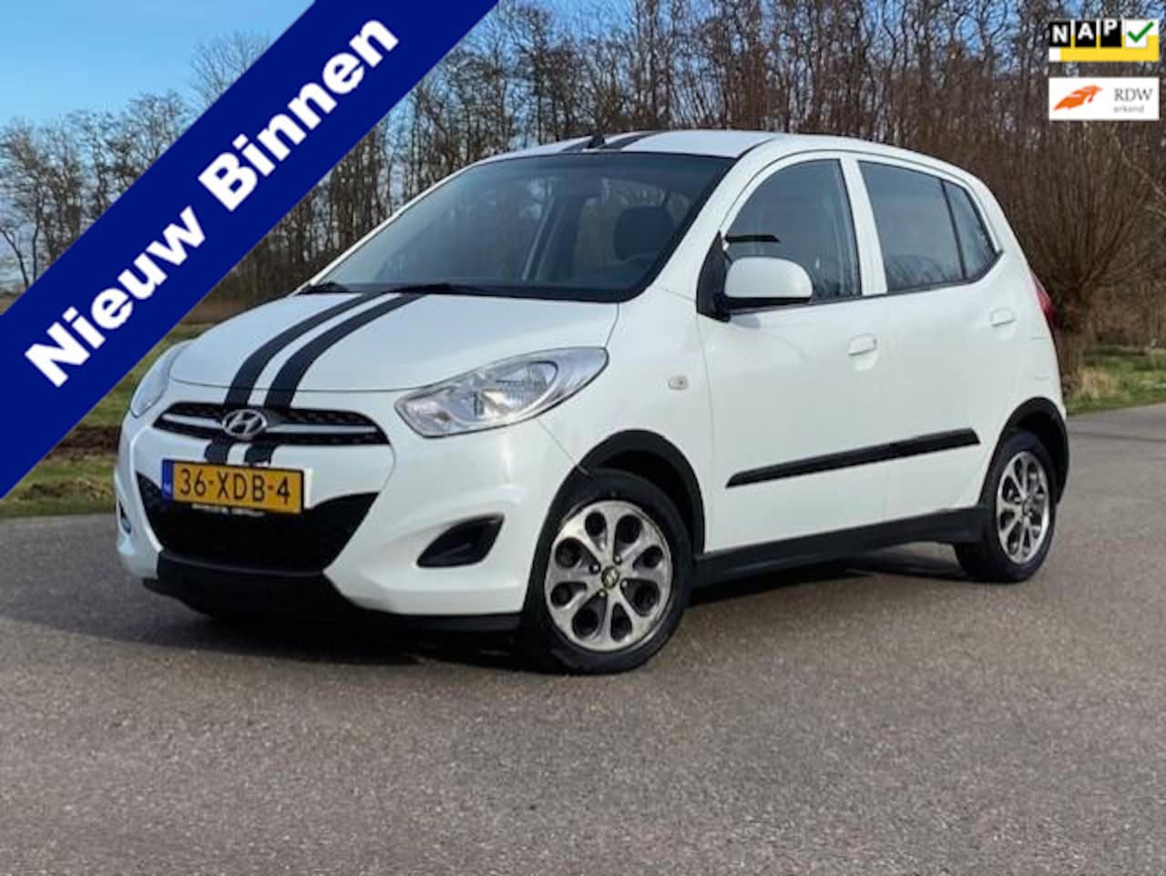 Hyundai i10 - 1.1 i-Drive Cool 5DRS LEDER-INT 79.000KM NAP AIRCO GOED ONDERHOUDEN - AutoWereld.nl