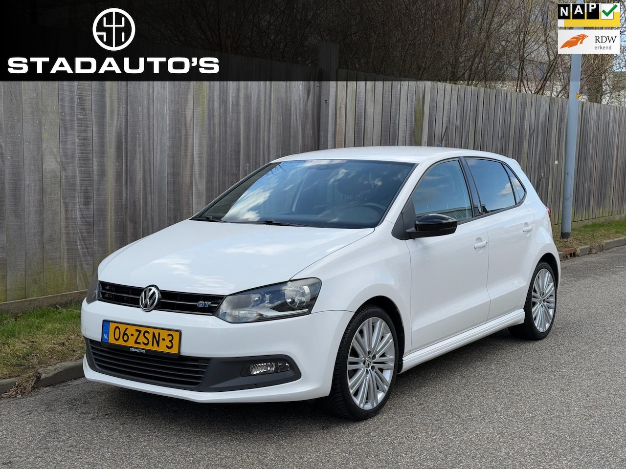 Volkswagen Polo - 1.4 TSI BlueGT 5DRS Navi|Velgen|NAP 1e Eig! - AutoWereld.nl