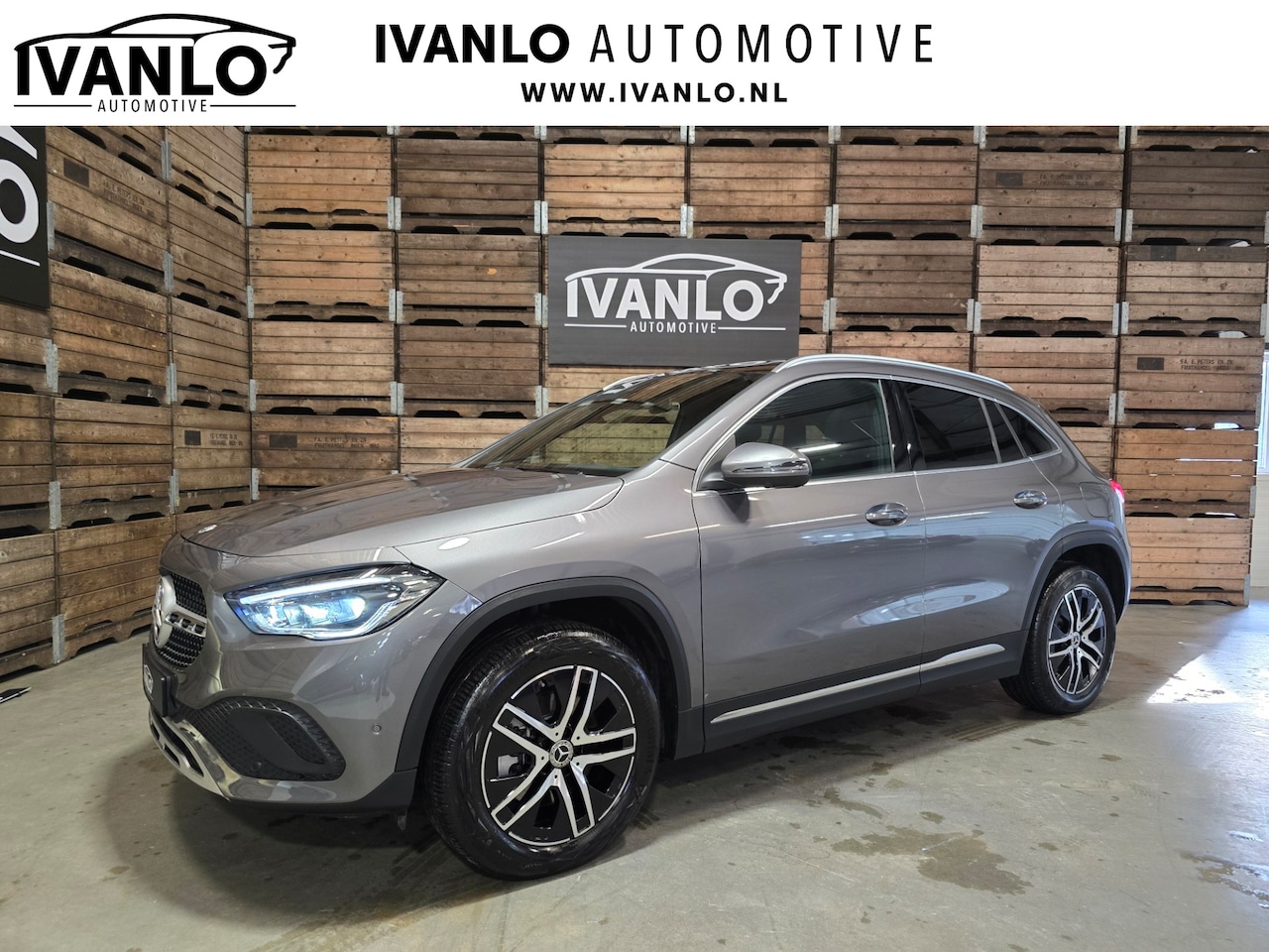 Mercedes-Benz GLA-Klasse - 250 E AMG Line Pano 360 HUD Sfeer Clima Navi 18"LM - AutoWereld.nl