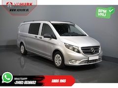 Mercedes-Benz Vito - 114 CDI Aut. L3 BPM VRIJ DC Dubbel Cabine EURO6/ Climate/ Navi/ Camera/ Cruise/ Trekhaak