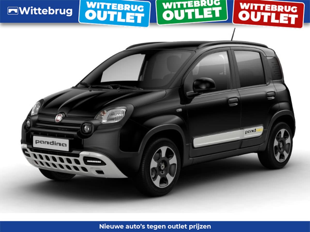 Fiat Panda - 1.0 Hybrid Pandina IDEALE STADSAUTO - AIRCO - NIEUWE AUTO - AutoWereld.nl