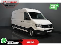 Volkswagen Crafter - 2.0 TDI 140 pk L3H3 Inrichting/ CarPlay/ Navi/ Cruise/ Airco/ PDC/ Trekhaak