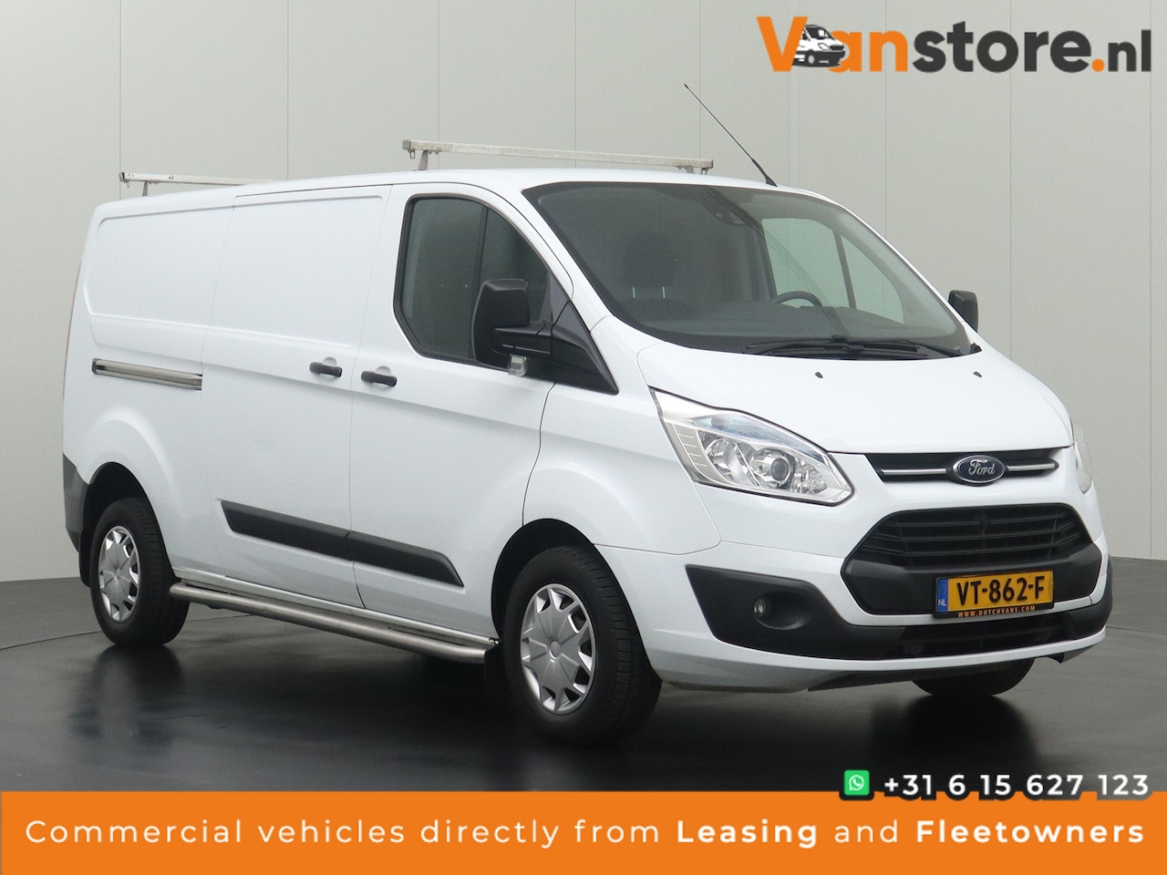 Ford Transit Custom - 2.2TDCI Lang | NAvigatie | 3-Persoons | Trekhaak - AutoWereld.nl