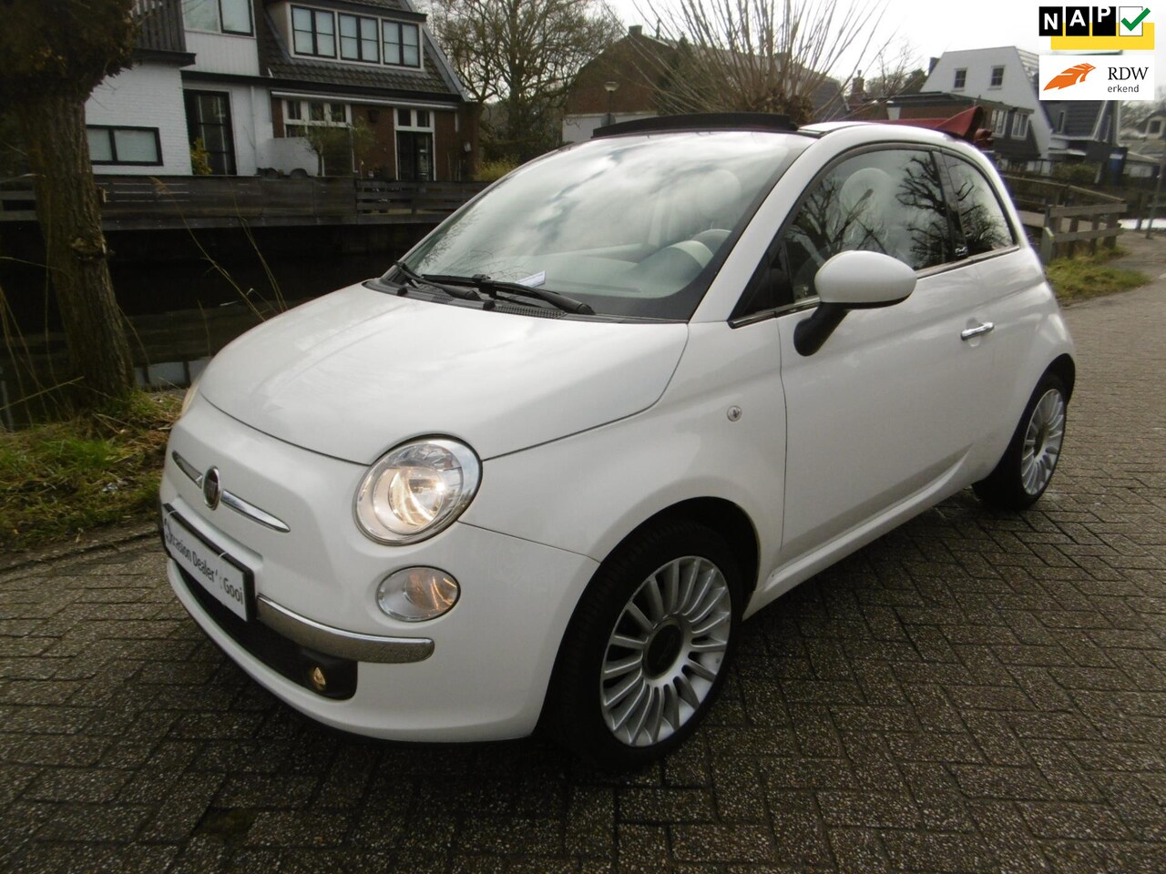 Fiat 500 C - 1.2i Cabrio Airco 4-Cilinder 118.000km PDC Historie Zuinig A-Label - AutoWereld.nl