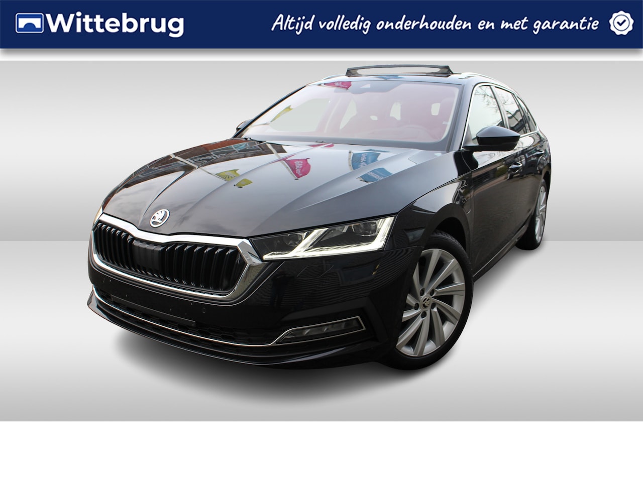 Skoda Octavia Combi - 1.4 TSI 204pk iV PHEV Style DSG Automaat 18"LM / Navigatie / Panoramadak / LED Verlichting - AutoWereld.nl