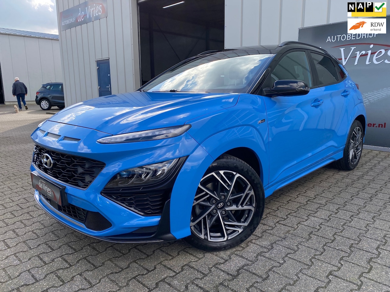 Hyundai Kona - 1.0 T-GDI N Line / Clima / Cruise / Camera / Navi / Stoel en Stuurverw. / Keyless / LED - AutoWereld.nl