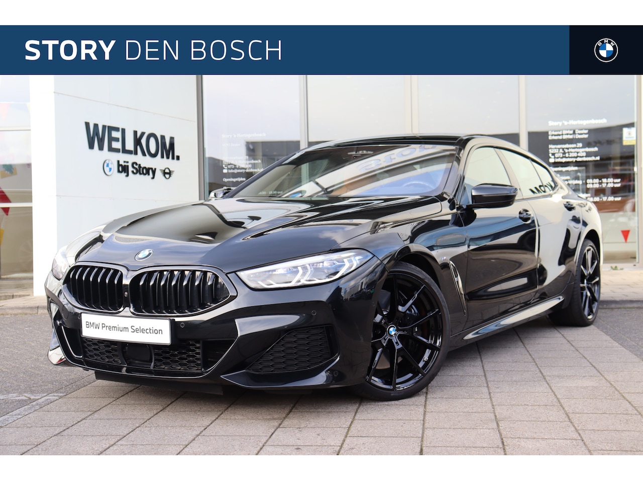 BMW 8-serie Gran Coupé - 840i High Executive M Sport Automaat / Panoramadak / Laserlight / Soft Close / Warmte Comf - AutoWereld.nl