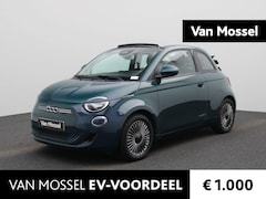 Fiat 500e - Cabriolet Icon 42 kWh | Navigatie | Parkeersensoren | Stoelverwarming | Cruise Controle |