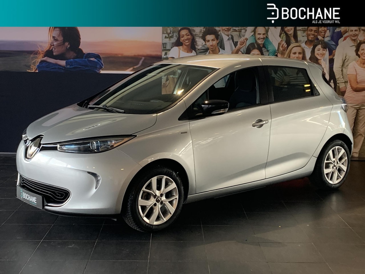 Renault Zoe - R110 Limited 41 kWh (ex Accu) AFNEEMBARE TREKHAAK | PARKEERSENSOREN ACHTER | NAVIGATIE | A - AutoWereld.nl