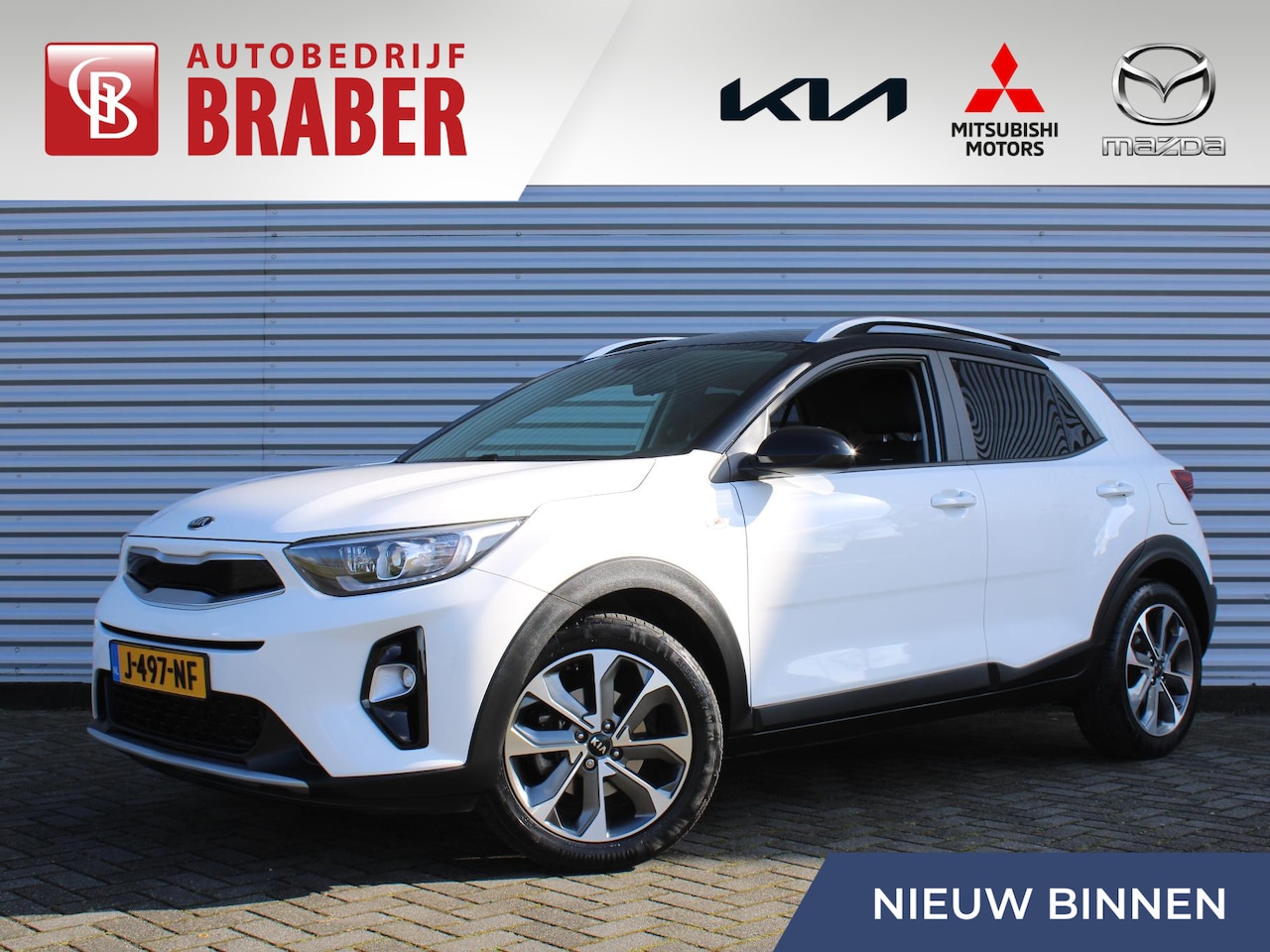 Kia Stonic - 1.0 T-GDi Sports Edition | 17" LM | Airco | Cruise | Camera | Navi | - AutoWereld.nl