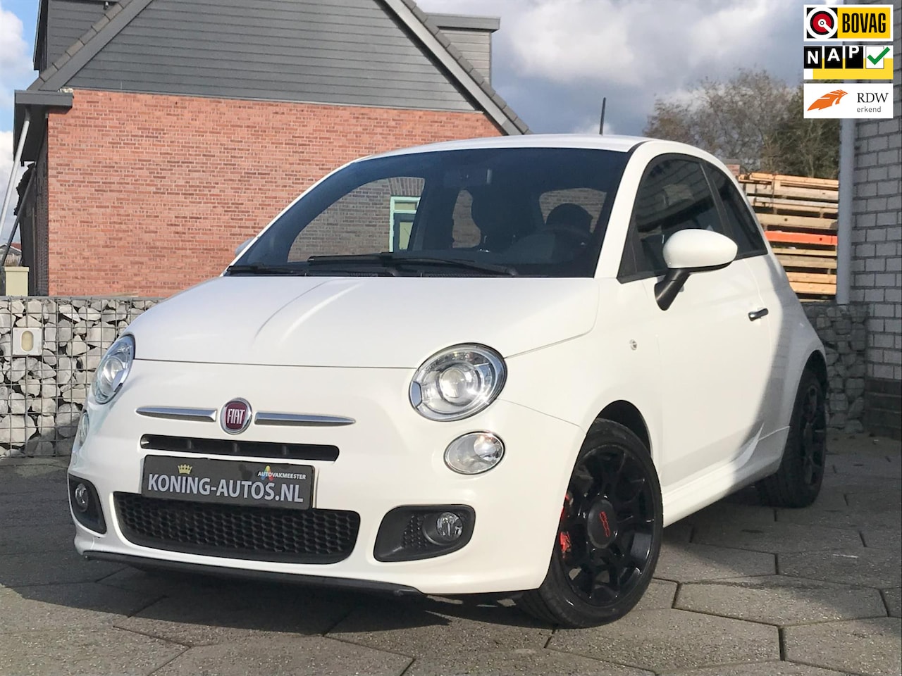 Fiat 500 - 0.9 TwinAir Turbo 500S / Clima / Sportinterieur/ Premium Sound - AutoWereld.nl