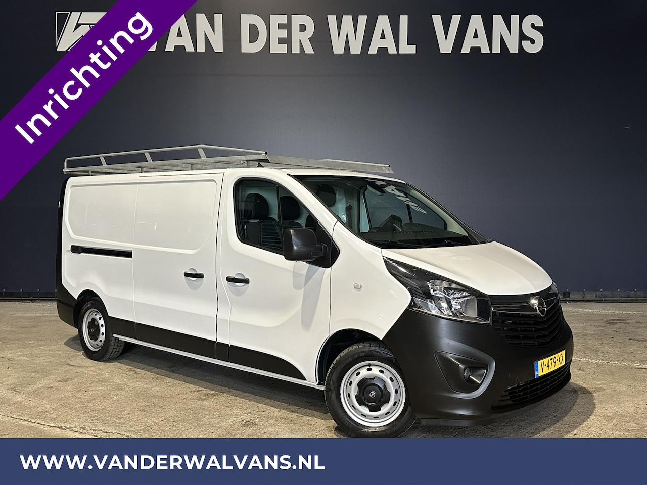 Opel Vivaro - 1.6 CDTI 126pk L2H1 inrichting Euro6 Airco | Imperiaal | LED | Navigatie | Camera Cruiseco - AutoWereld.nl