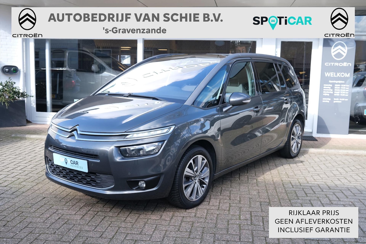 Citroën Grand C4 Picasso - THP 155 Intensive Trekhaak | 17" | Camera etc - AutoWereld.nl