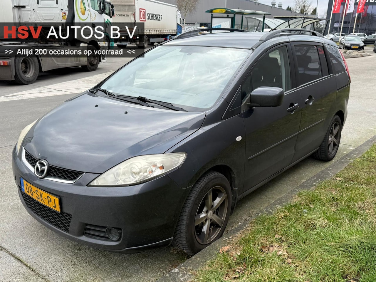 Mazda 5 - 1.8 Touring 7p airco LM navi - AutoWereld.nl