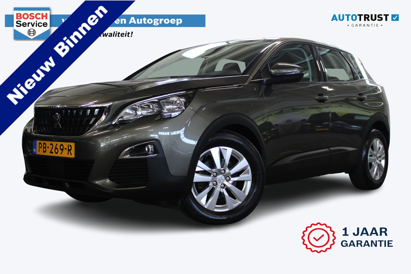 Peugeot 3008 - 1.2 PureTech Executive | Incl. 12 maanden garantie | Cruise control | Climate control | Na - AutoWereld.nl