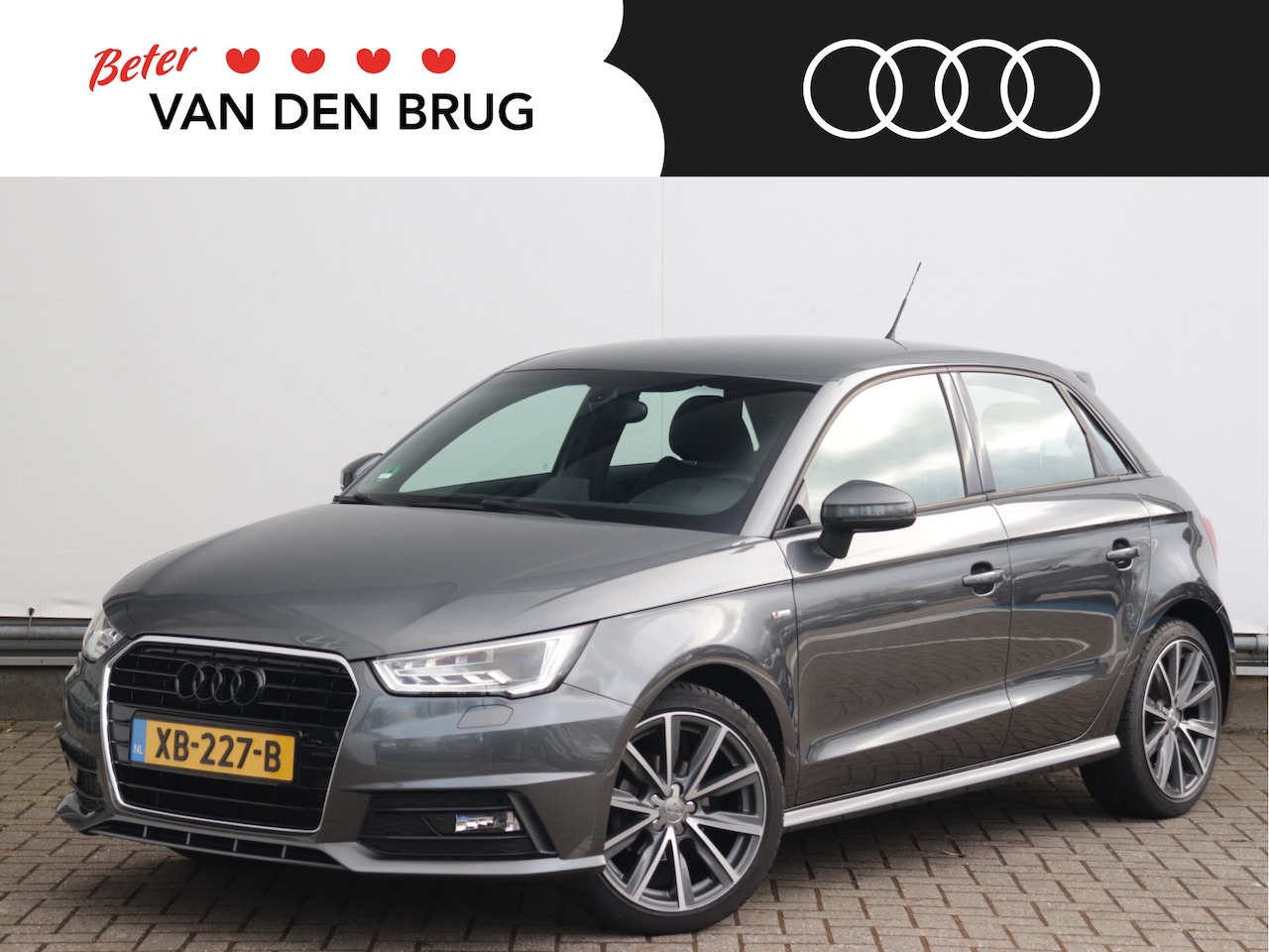 Audi A1 Sportback - 1.0 TFSI Advance Sport S-line in- en exterieur | 1e eigenaar | LED | Cruise control | Deal - AutoWereld.nl