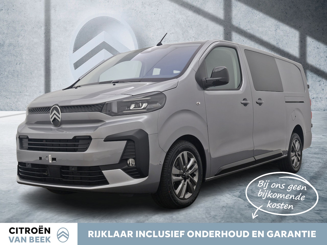 Citroën Jumpy - BlueHDi 145pk L3 DC Automaat | Rijklaar | Adaptive Cruisecontrol | Leder | 2,9% Financial - AutoWereld.nl