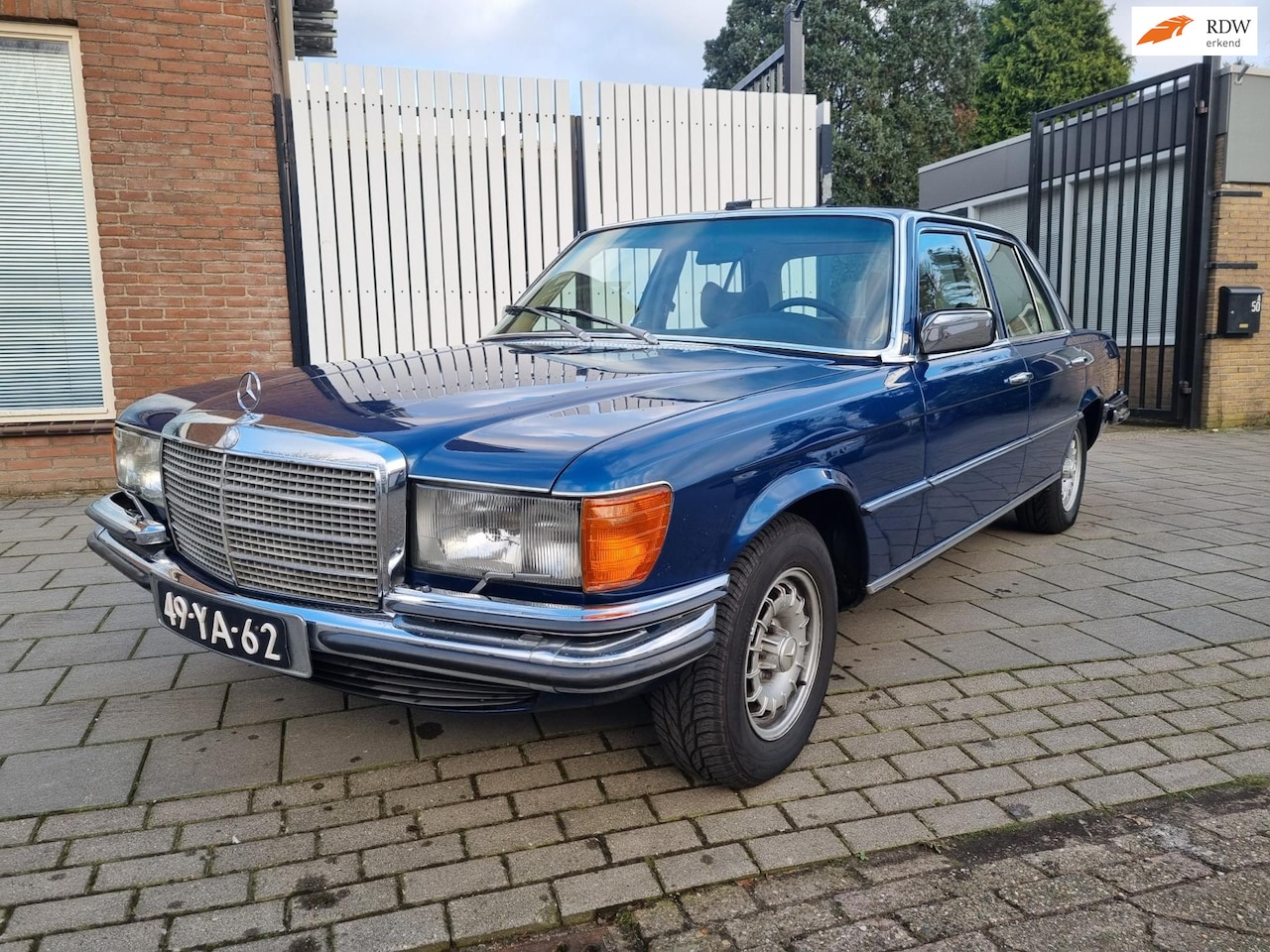 Mercedes-Benz S-klasse - 450 SE 450 SE, w116 import Italië, schitterende auto - AutoWereld.nl