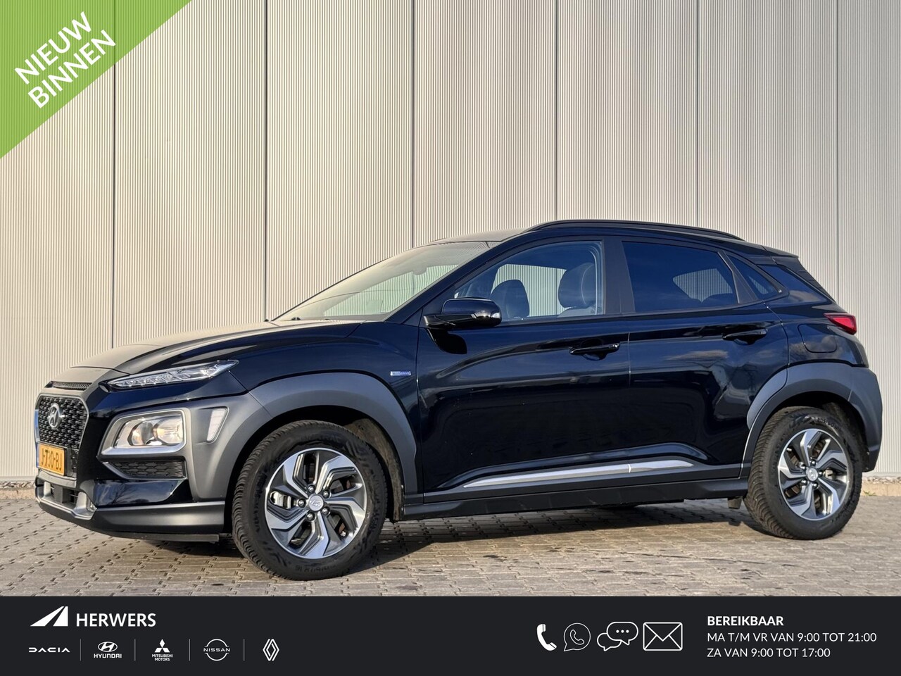 Hyundai Kona - 1.6 GDI HEV Fashion / Cruis Controle / Airco / Navigatie / Apple Carplay/Android Auto / - AutoWereld.nl