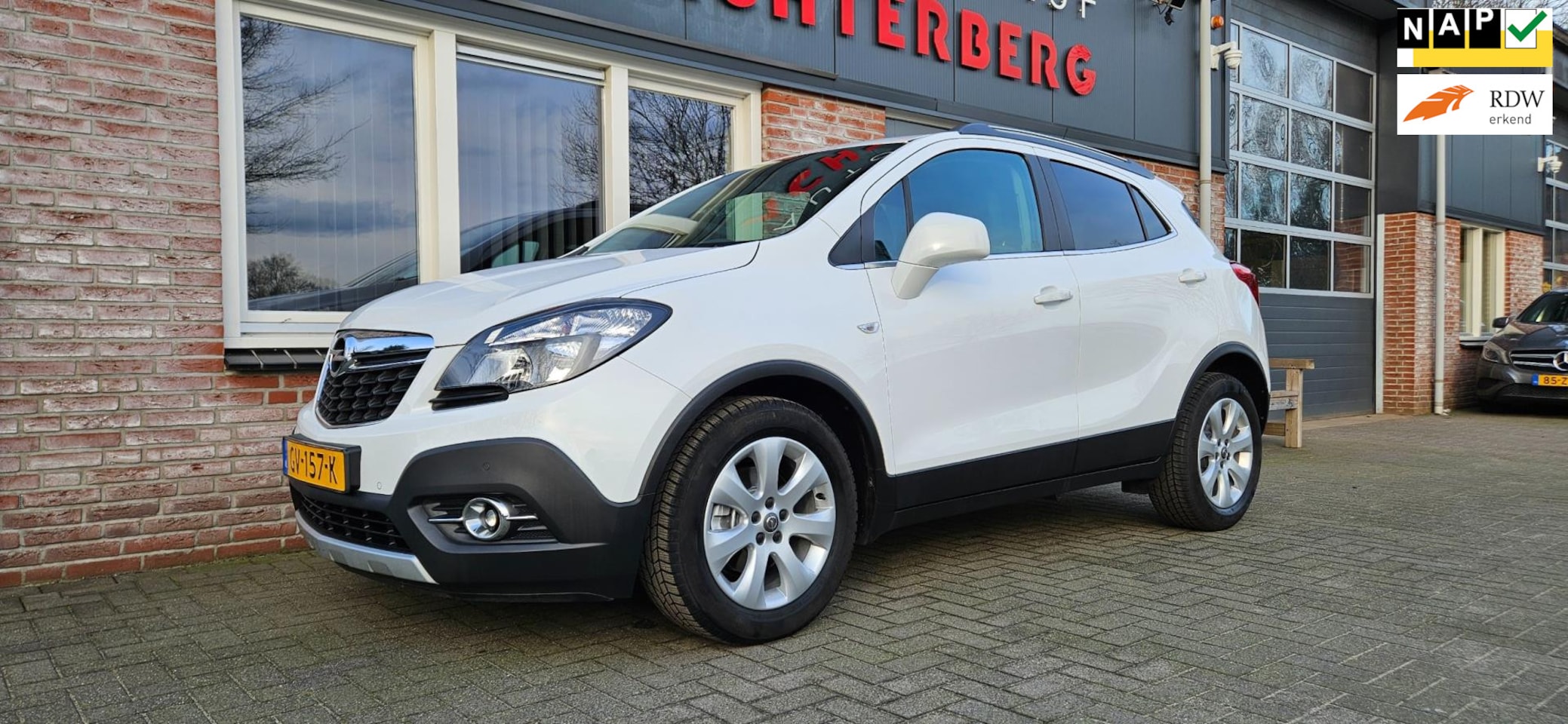 Opel Mokka - 1.4 T Cosmo Airco! Cruise Control! NAP! Dealer Onderhouden! Nette Auto! - AutoWereld.nl